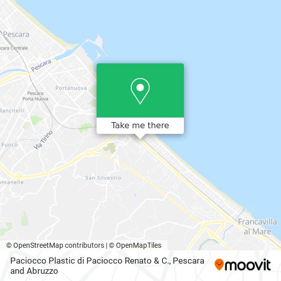 Paciocco Plastic di Paciocco Renato & C. map
