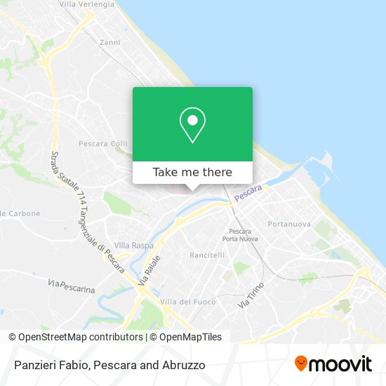 Panzieri Fabio map