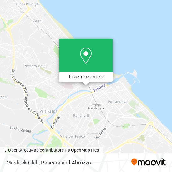 Mashrek Club map