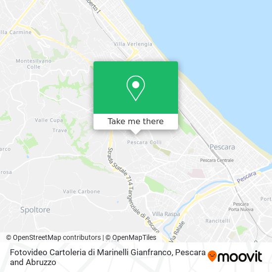 Fotovideo Cartoleria di Marinelli Gianfranco map