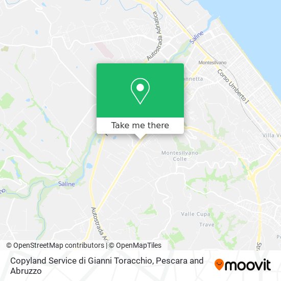 Copyland Service di Gianni Toracchio map