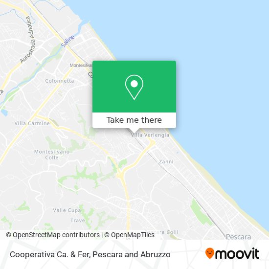 Cooperativa Ca. & Fer map