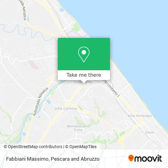 Fabbiani Massimo map