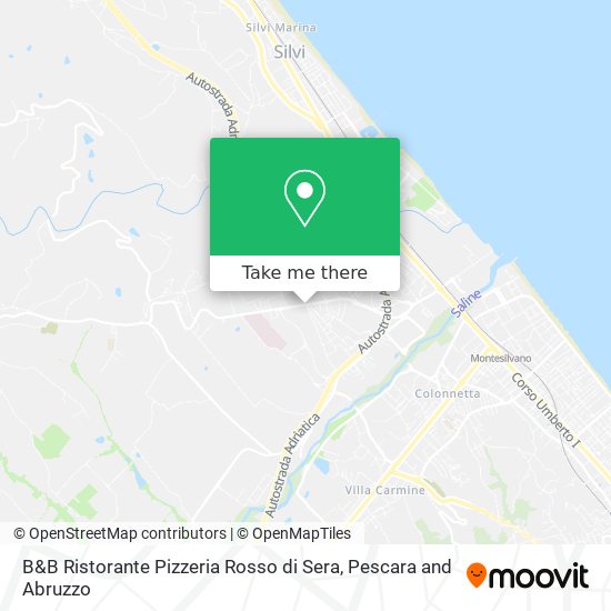 B&B Ristorante Pizzeria Rosso di Sera map