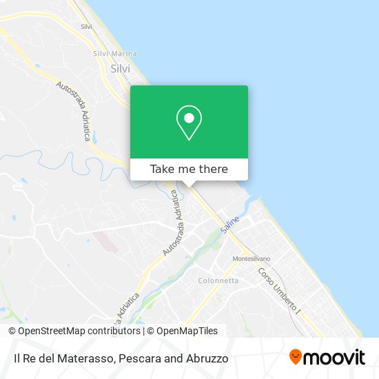 Il Re del Materasso map