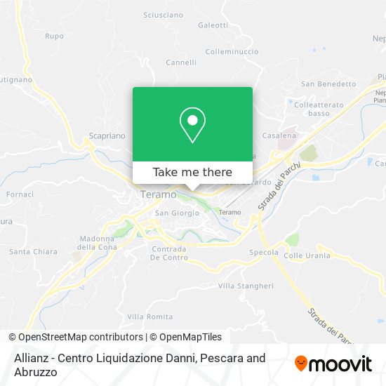Allianz - Centro Liquidazione Danni map