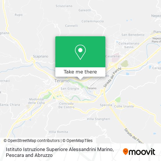 Istituto Istruzione Superiore Alessandrini Marino map