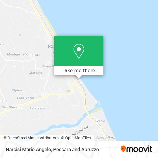 Narcisi Mario Angelo map