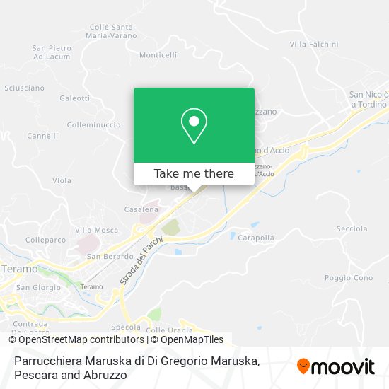 Parrucchiera Maruska di Di Gregorio Maruska map
