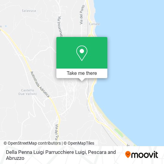 Della Penna Luigi Parrucchiere Luigi map