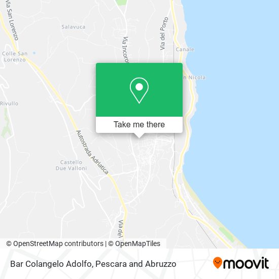 Bar Colangelo Adolfo map
