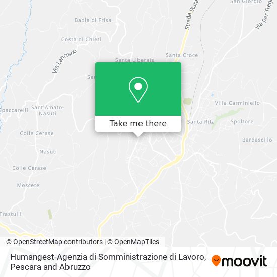 Humangest-Agenzia di Somministrazione di Lavoro map