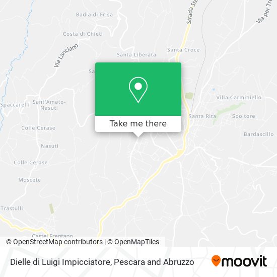 Dielle di Luigi Impicciatore map