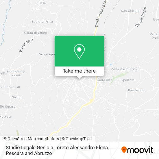 Studio Legale Geniola Loreto Alessandro Elena map