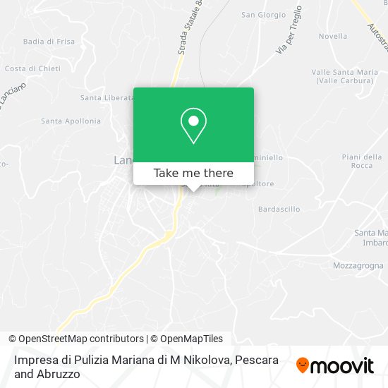 Impresa di Pulizia Mariana di M Nikolova map