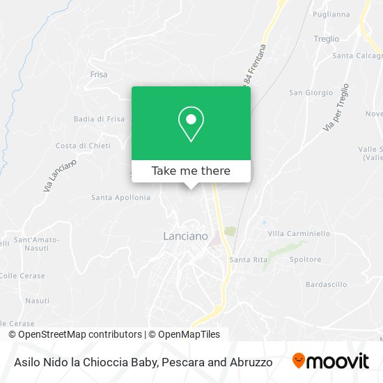 Asilo Nido la Chioccia Baby map