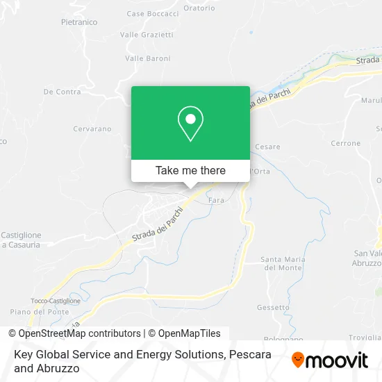 Key Global Service and Energy Solutions map