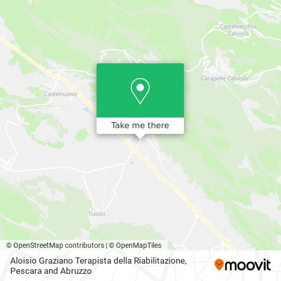 Aloisio Graziano Terapista della Riabilitazione map