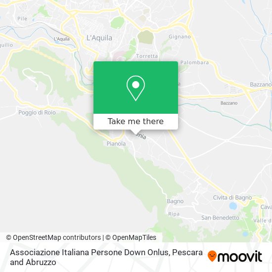 Associazione Italiana Persone Down Onlus map