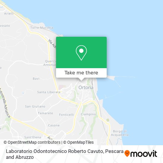 Laboratorio Odontotecnico Roberto Cavuto map
