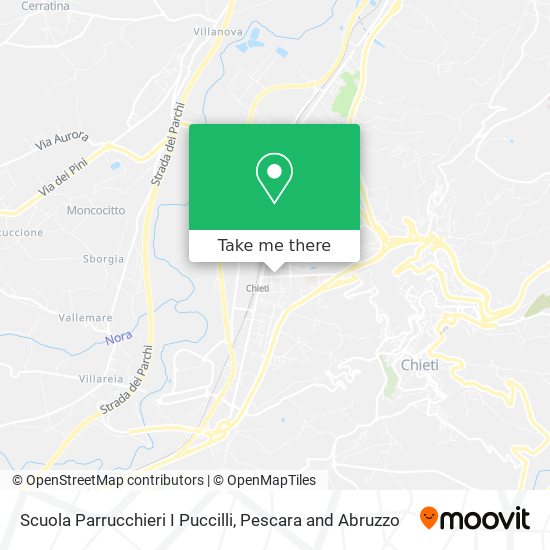 Scuola Parrucchieri I Puccilli map