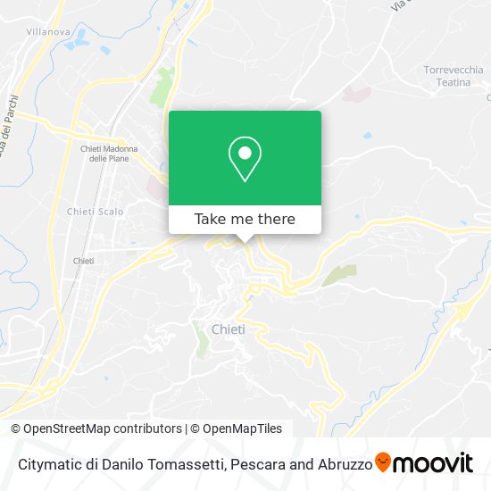 Citymatic di Danilo Tomassetti map