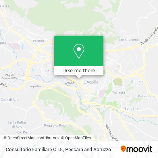 Consultorio Familiare C.I.F. map