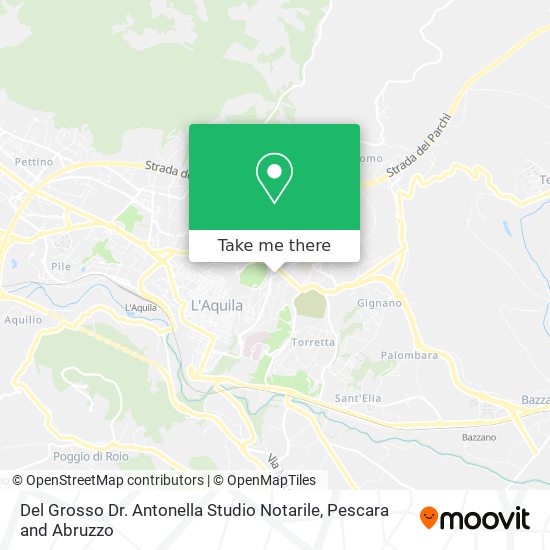 Del Grosso Dr. Antonella Studio Notarile map