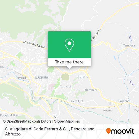 Si Viaggiare di Carla Ferraro & C. - map