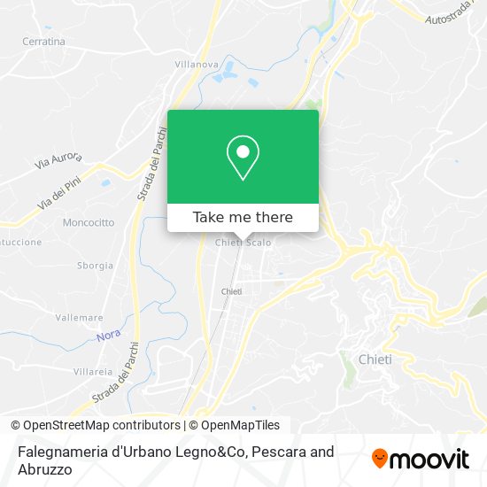Falegnameria d'Urbano Legno&Co map