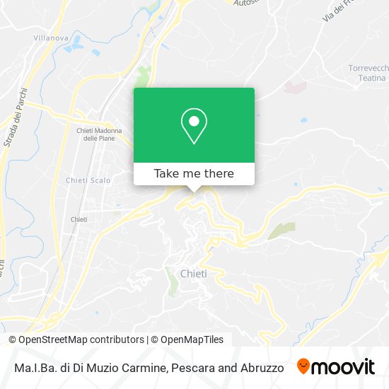 Ma.I.Ba. di Di Muzio Carmine map