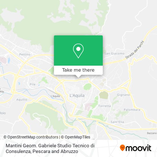 Mantini Geom. Gabriele Studio Tecnico di Consulenza map