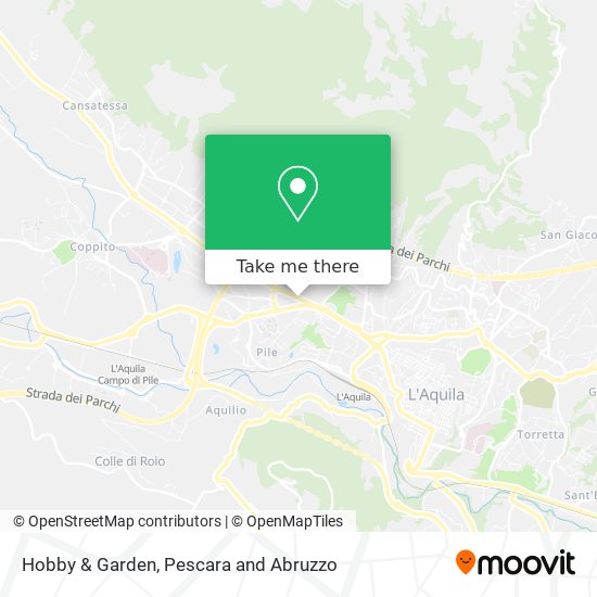 Hobby & Garden map