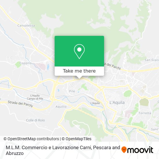 M.L.M. Commercio e Lavorazione Carni map
