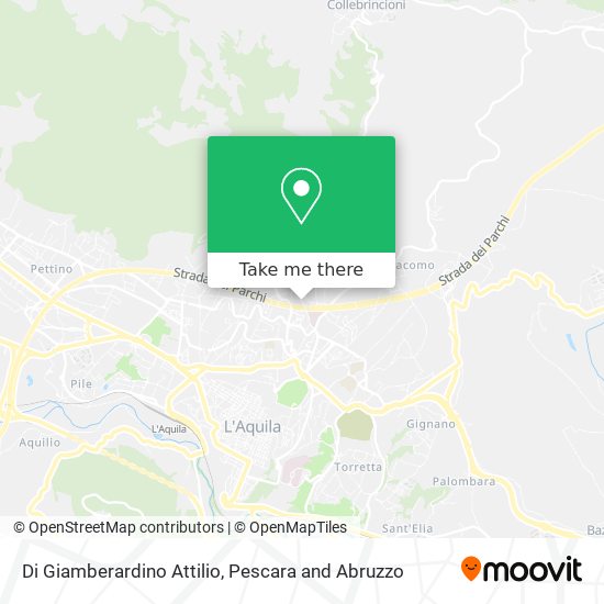Di Giamberardino Attilio map