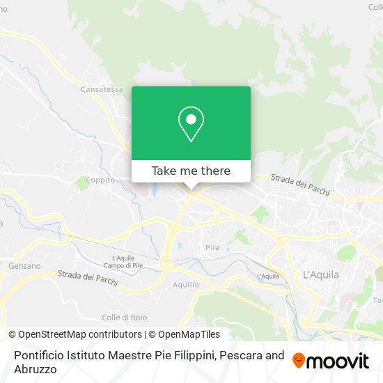 Pontificio Istituto Maestre Pie Filippini map