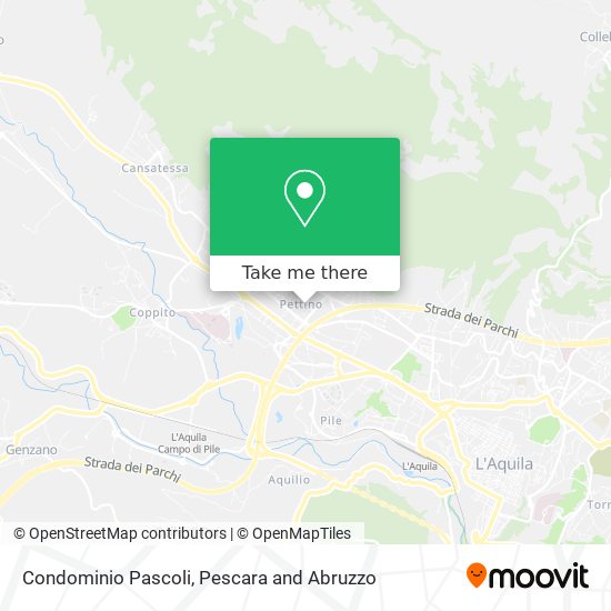 Condominio Pascoli map