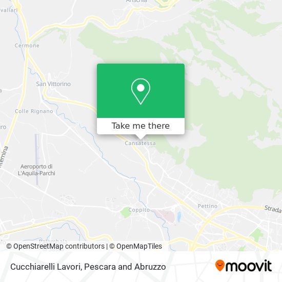 Cucchiarelli Lavori map