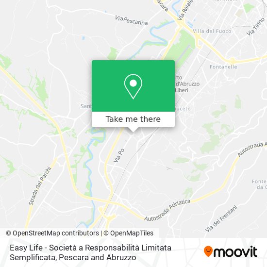 Easy Life - Società a Responsabilità Limitata Semplificata map