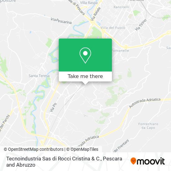 Tecnoindustria Sas di Rocci Cristina & C. map