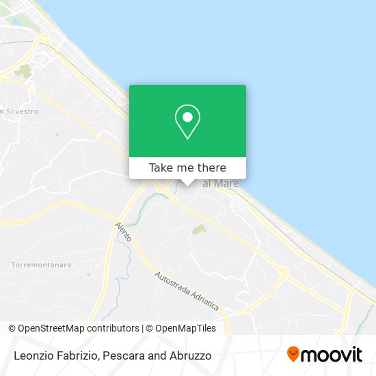 Leonzio Fabrizio map