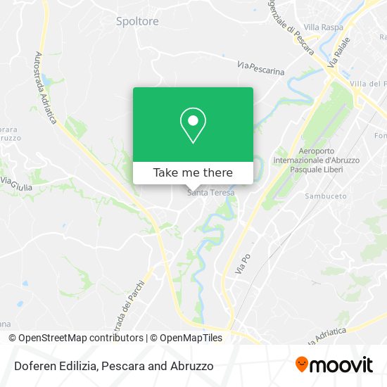 Doferen Edilizia map