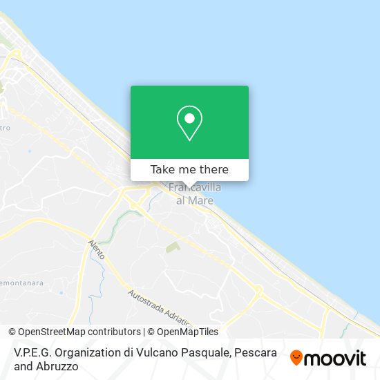 V.P.E.G. Organization di Vulcano Pasquale map