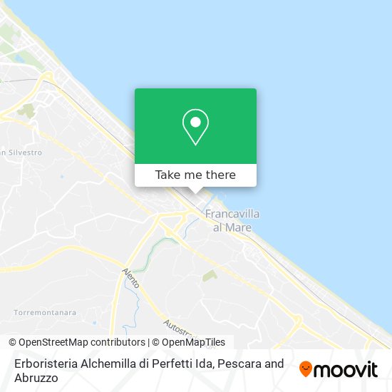 Erboristeria Alchemilla di Perfetti Ida map