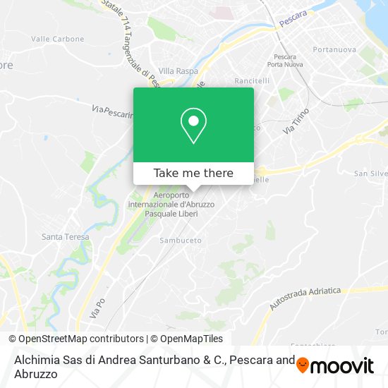 Alchimia Sas di Andrea Santurbano & C. map