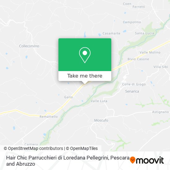 Hair Chic Parrucchieri di Loredana Pellegrini map
