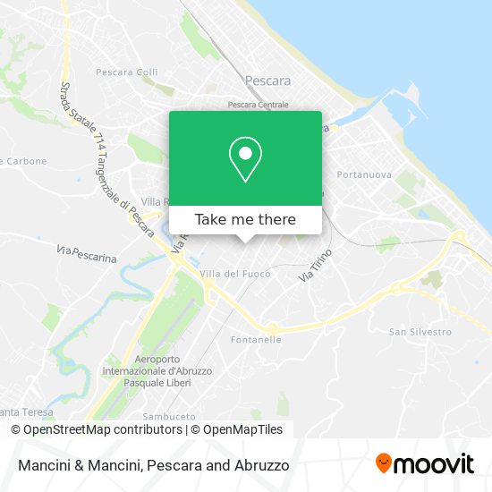 Mancini & Mancini map