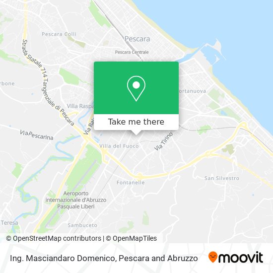 Ing. Masciandaro Domenico map