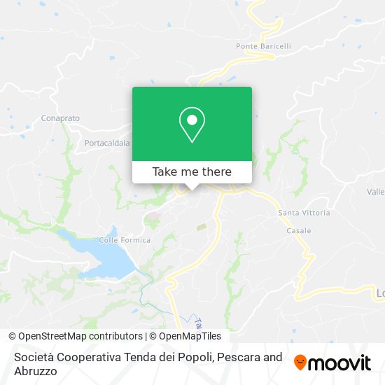 Società Cooperativa Tenda dei Popoli map