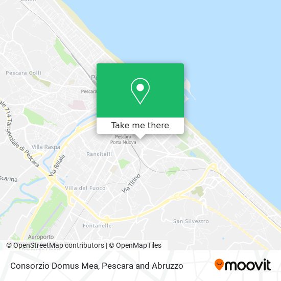 Consorzio Domus Mea map